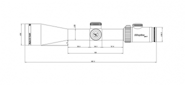 Preview: DDoptics Nighteagle V6 2,5-15x50 Gen3 Zielfernrohr